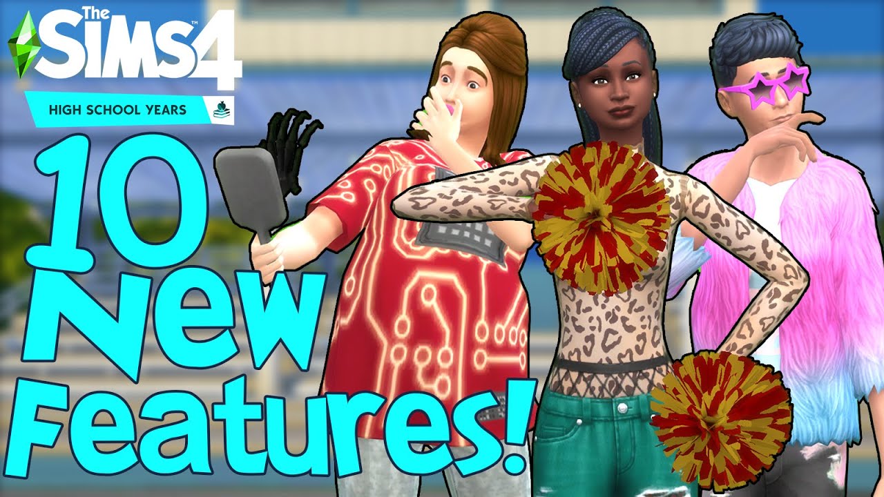 The Sims 4 Старшие классы: 10 новых возможностей, о которых вы могли не знать
