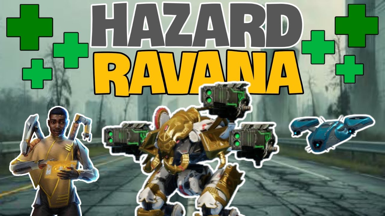 Ivory Ravana with Cryptic Hazard | War Robots