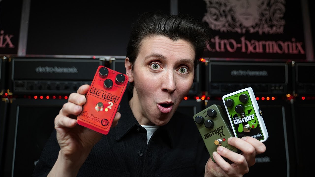 Testing the Big Muff 2 on Bass at Electro Harmonix's Studio