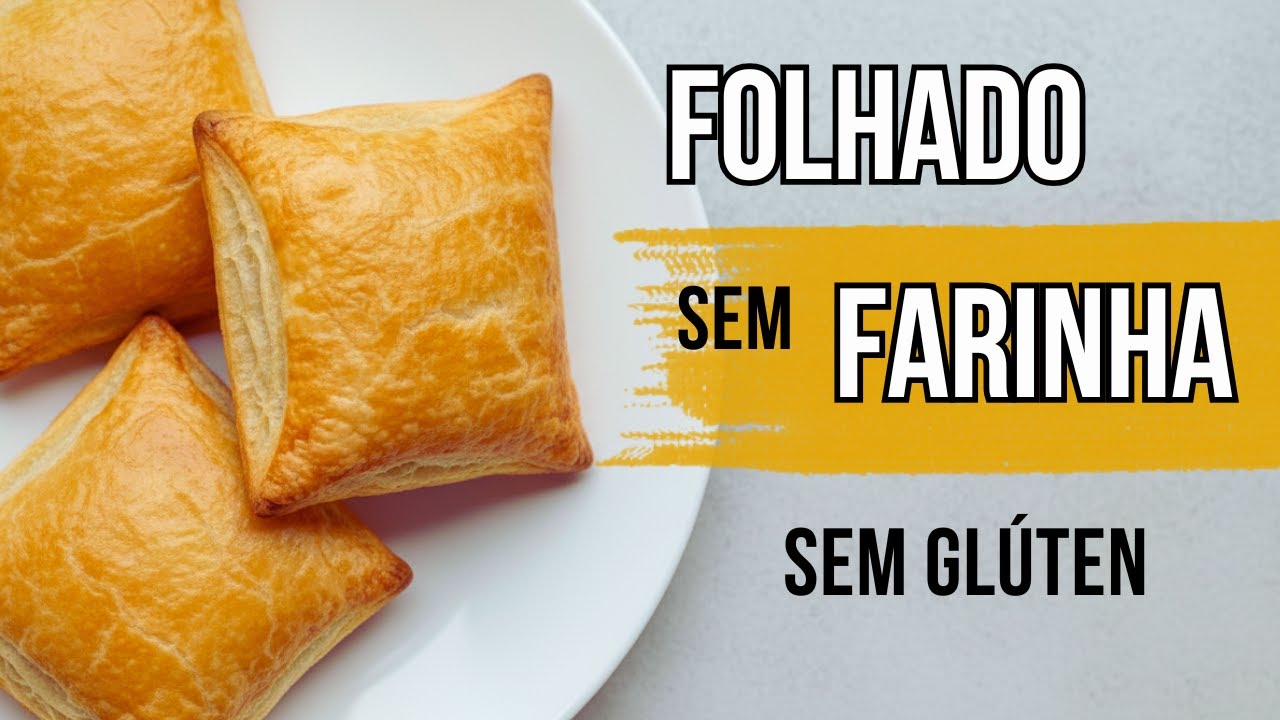 Folhado SEM FARINHA rápido e fácil de fazer