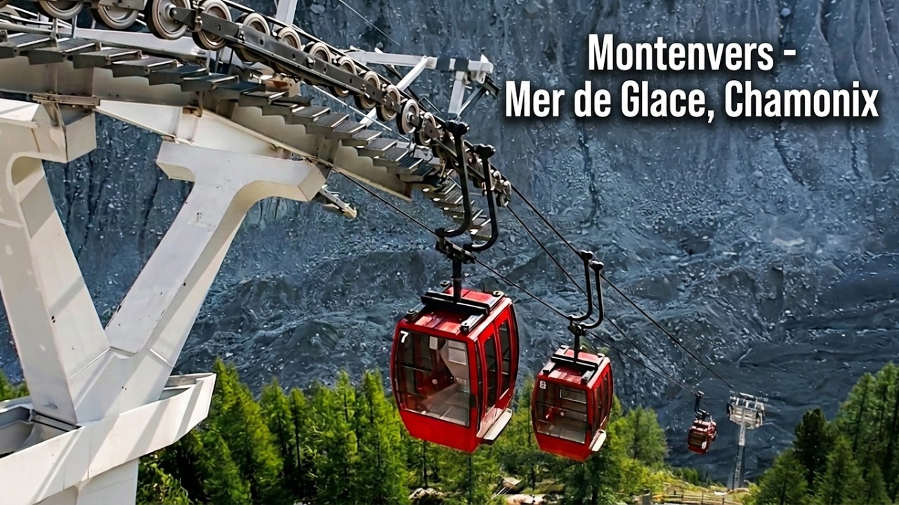 Gondelbahn Montenvers - Mer de Glace, Chamonix-Mont-Blanc