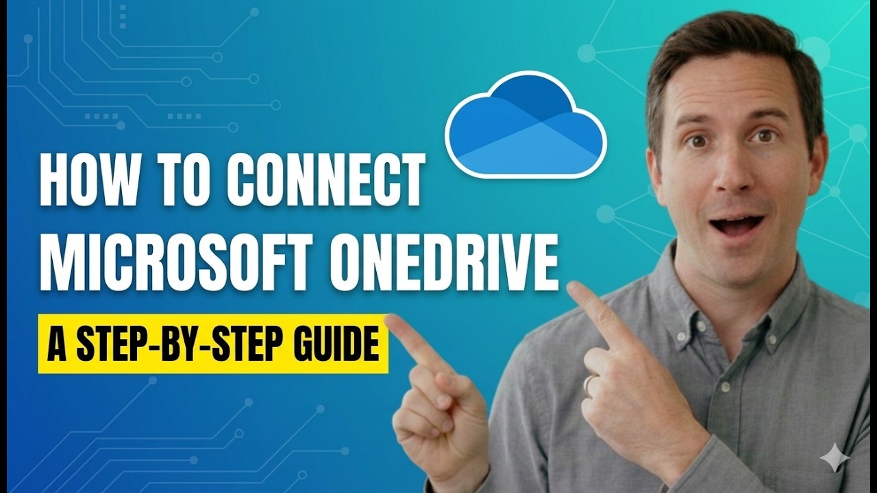 How to Connect Microsoft Online Drive in Canva | Easy Tutorial