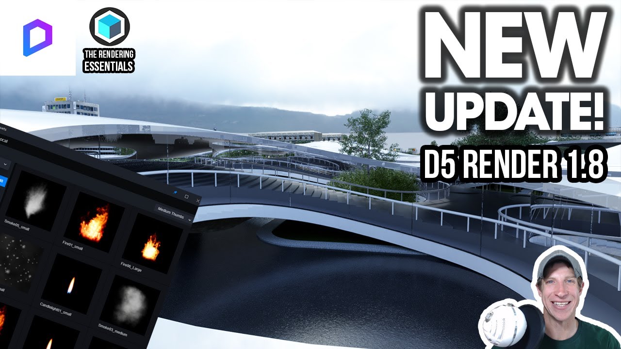 NEW UPDATE - D5 Render 1.8 Released with New Features (Particles, Group Keyframes, and More!)