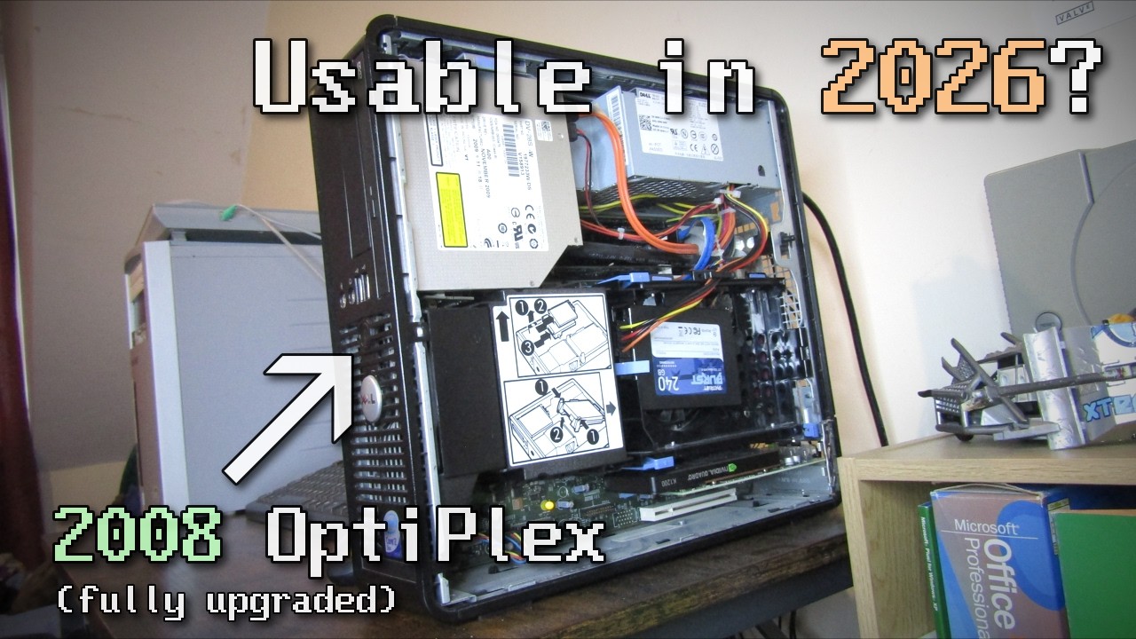 How usable is an upgraded Dell OptiPlex 755 Office PC in 2026?