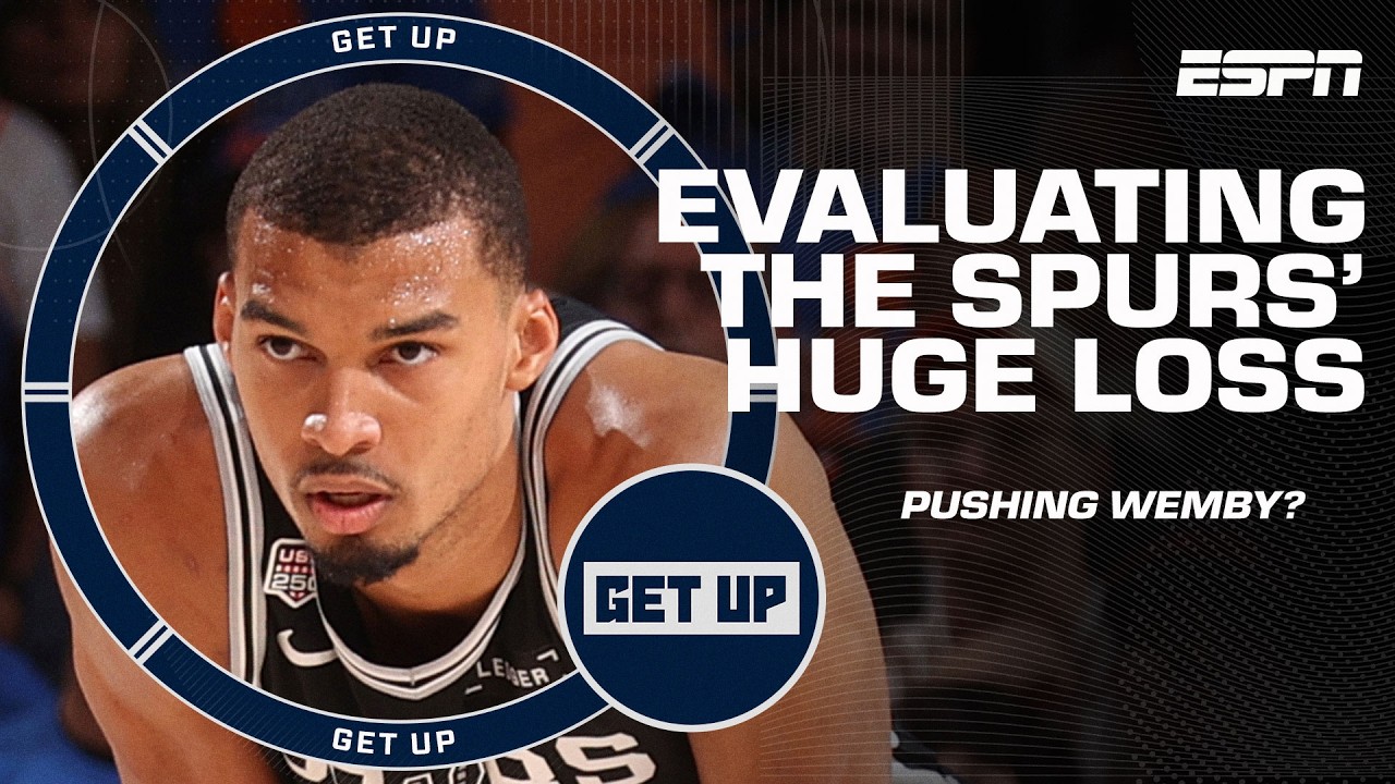 WHO'S TO BLAME for the Spurs' historic loss in Game 4? 👀 Need to PROTECT Wemby?! | Get Up