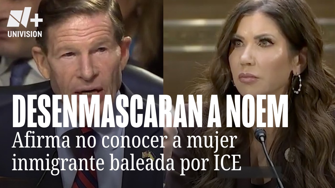 Kristi Noem declara no conocer a mujer inmigrante baleada por agente de ICE en Chicago