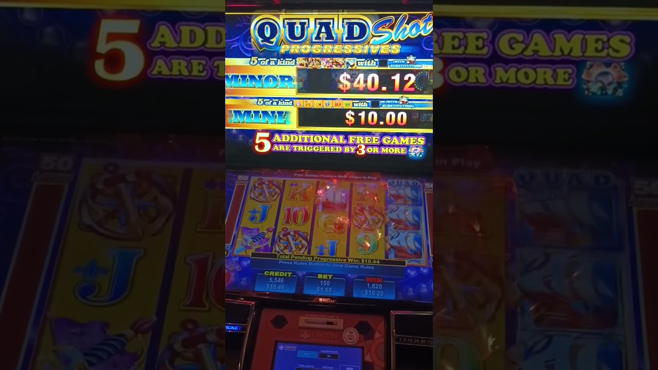 Quads Progressive Bonus #casino #slots #bonus