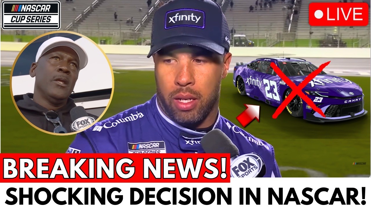 BREAKING! BUBBA WALLACE MAKES A SHOCKING MOVE AND ANNOUNCES DEPARTURE FROM 23XI! NASCAR CONFIRMED!