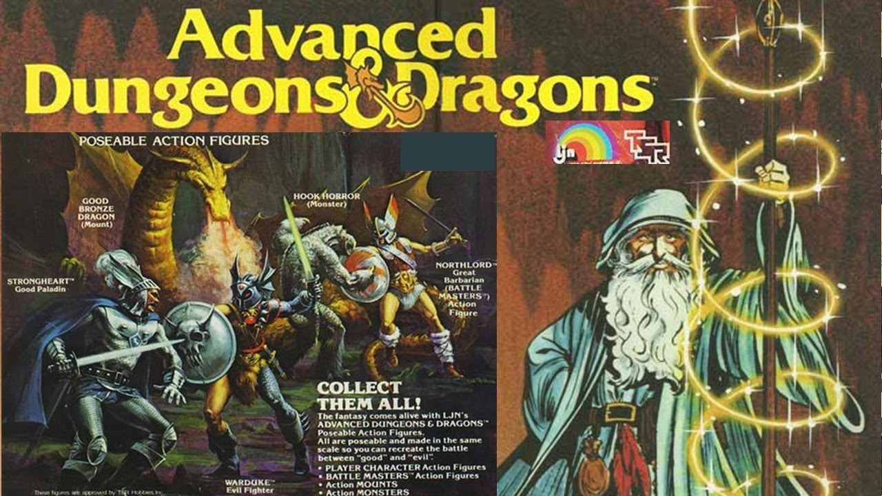 The 1983 LJN Dungeons and Dragons Toy and Product Line