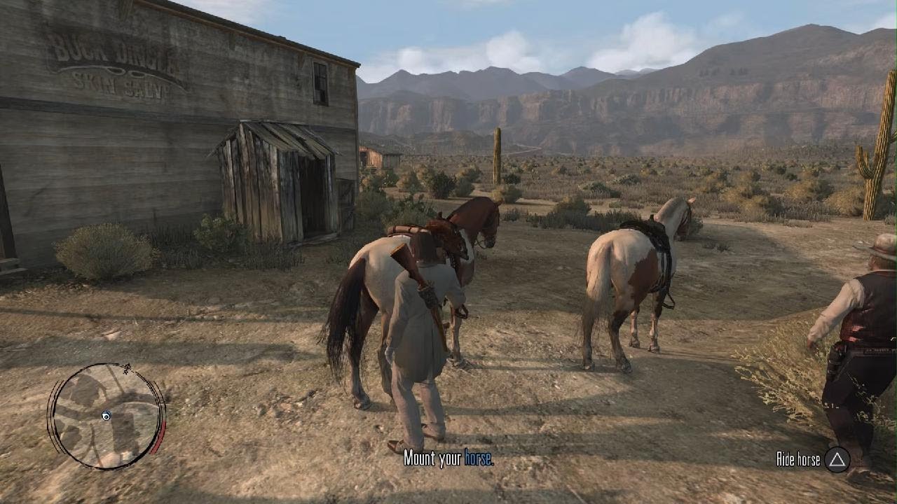 Reincarnated as an Awesome WESTERN COWBOY RDR1 PS5 GAMEPLAY