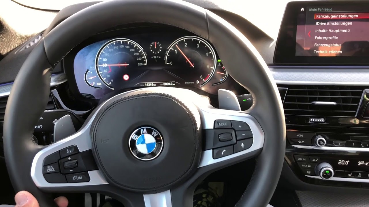 Interior Trim Removal BMW G30 G11 G12 Cluster mileage Stop Speedometer