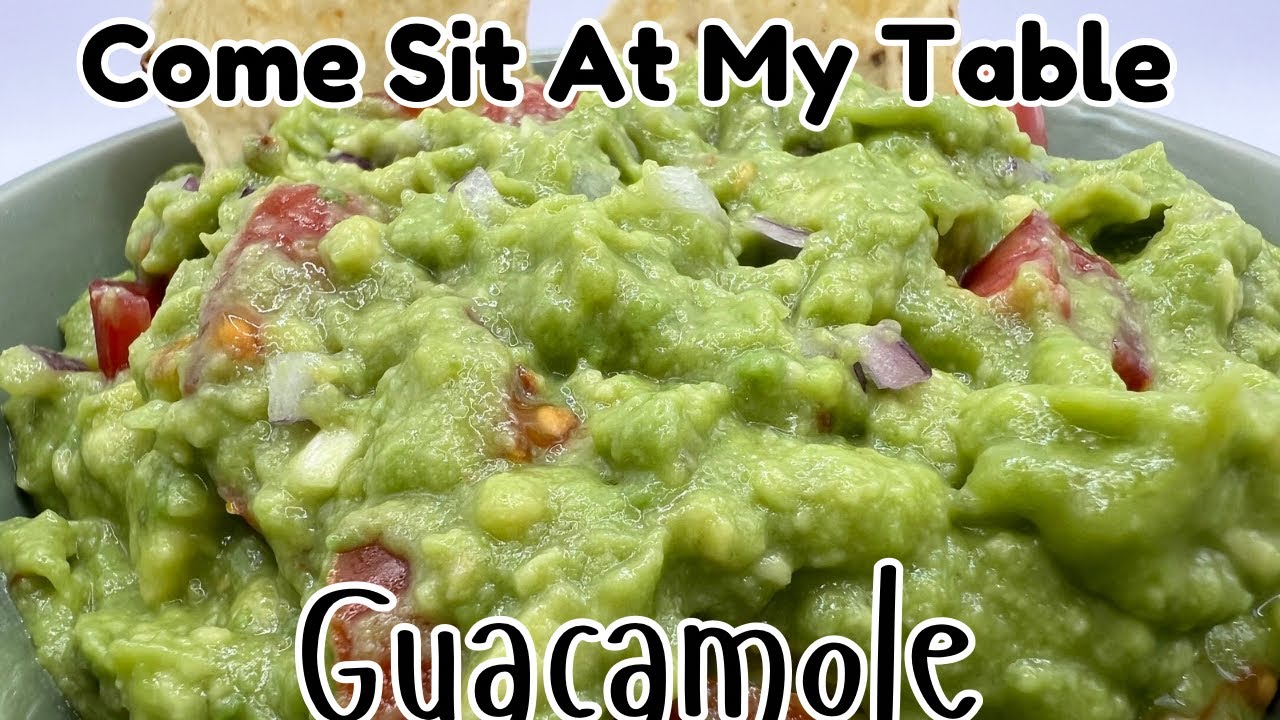 Guacamole-Only 5 Ingredients and So Much Better Than What’s In the Grocery Store!   You’ll Love It!