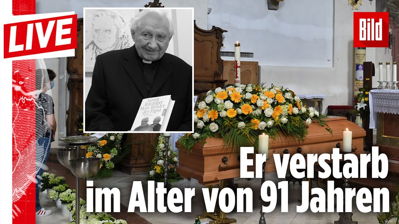 🔴 Emotionaler Abschied von Georg Ratzinger in Regensburg