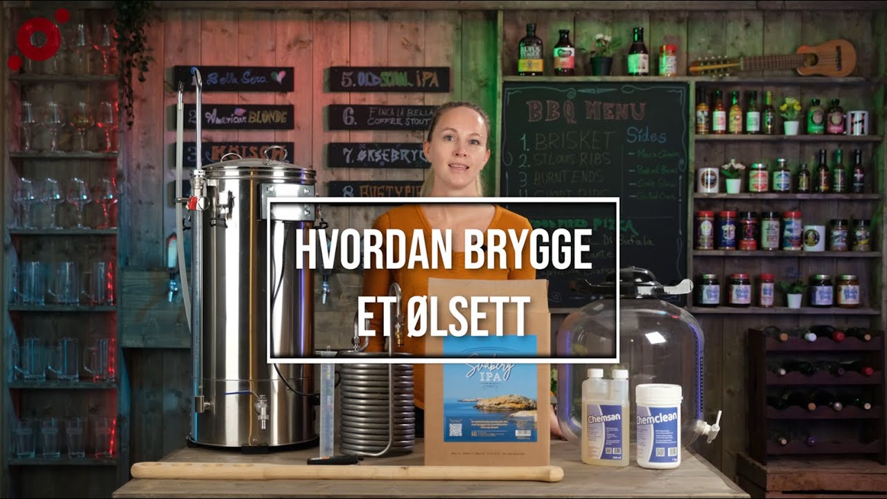 Hvordan brygge et &oslash;lsett - Enkel guide for nybegynnere