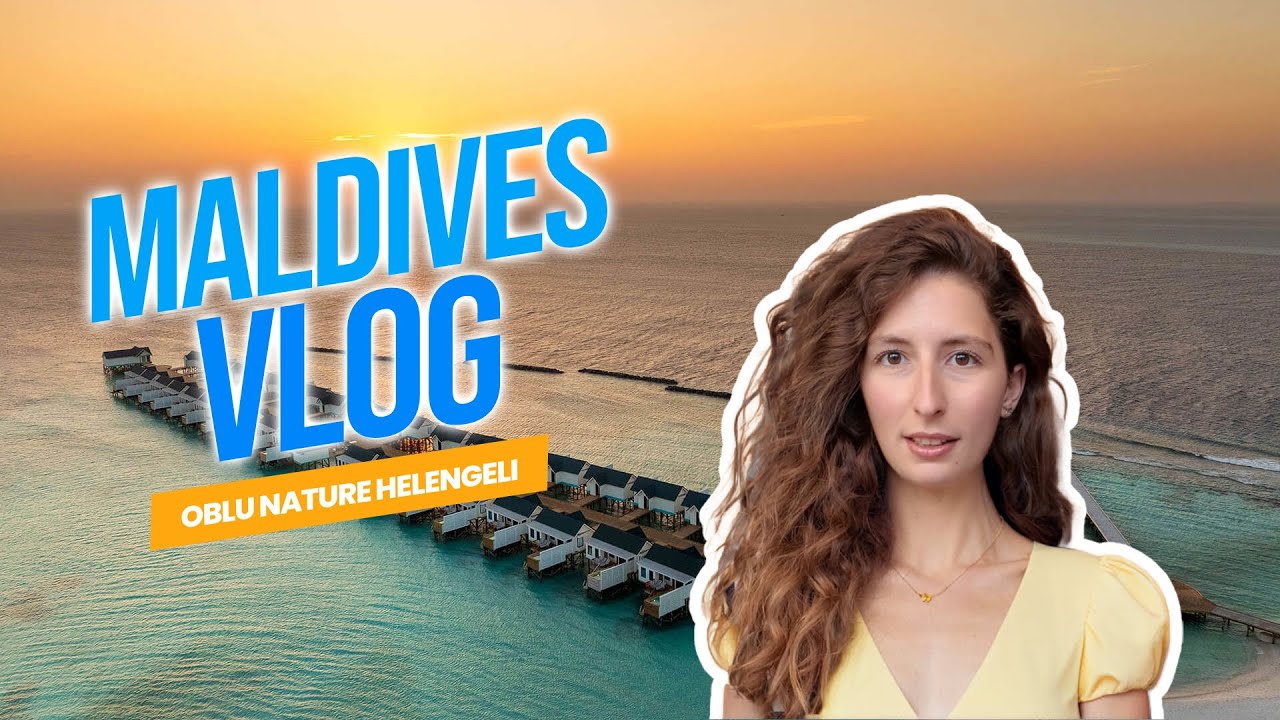 🎥 Maldivler Vlog Serisi - Bölüm 1 | Oblu Nature Helengeli Deneyimi, Oda Turu & Kendi Kokteylim 🍹
