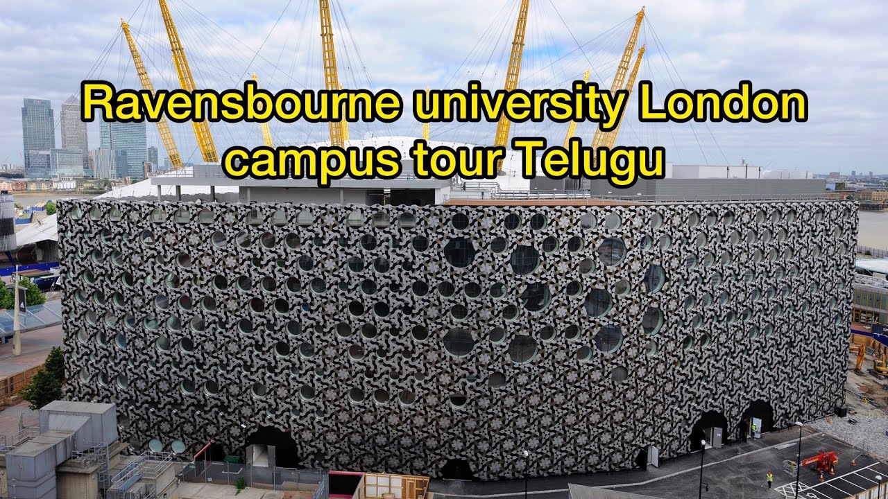 Ravensbourne university London campus tour Telugu | Venky Naidu | iG sho__lay