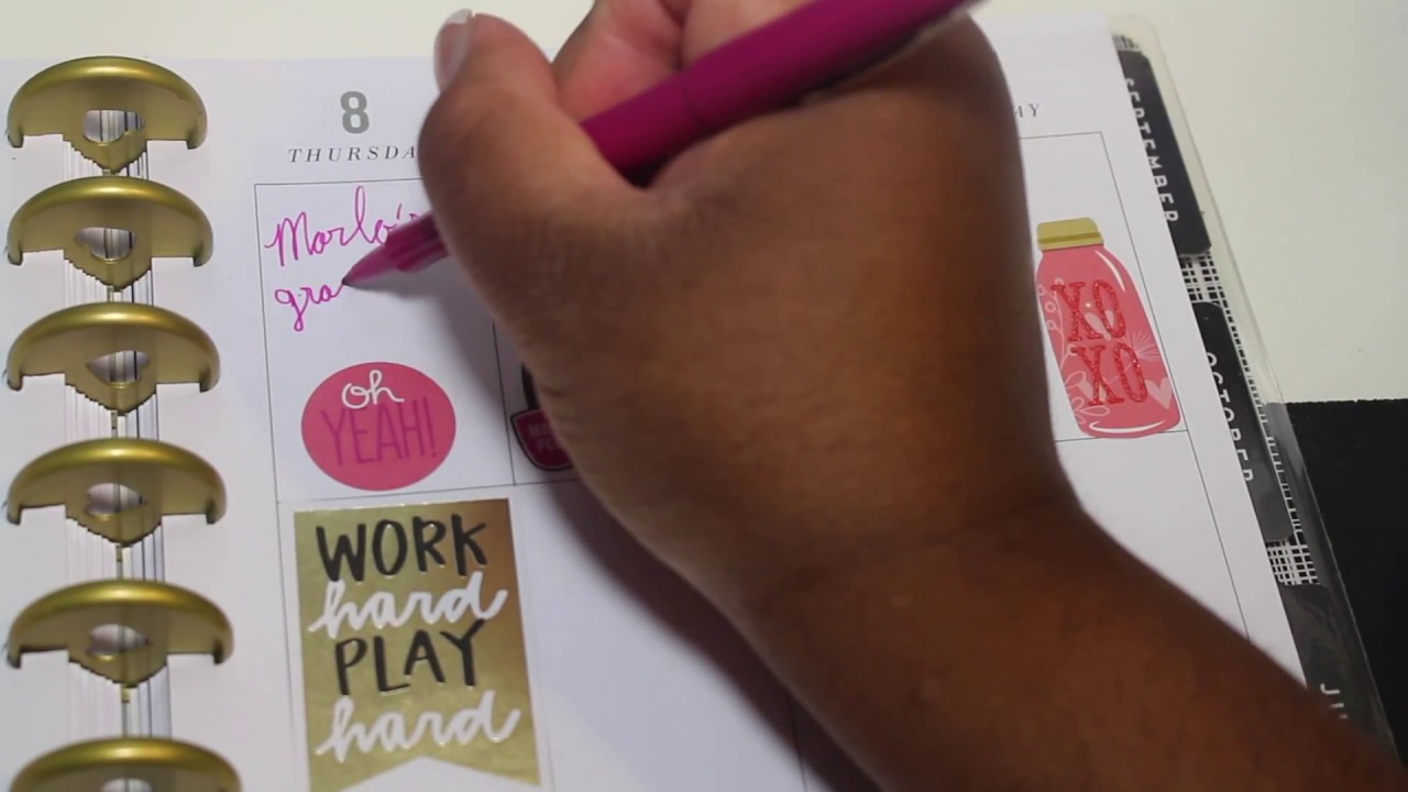 Simple Planning With Stickers