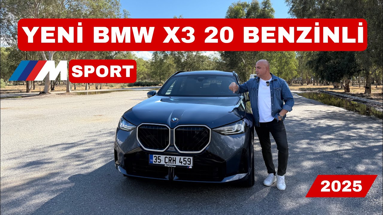 YENİ BMW X3 20 BENZİNLİ MİLD HYBRİT M SPORT İNCELEME VE TEST SÜRÜŞÜ