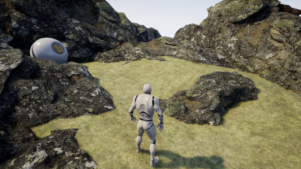 Distance Field Edge Blending - Unreal Engine