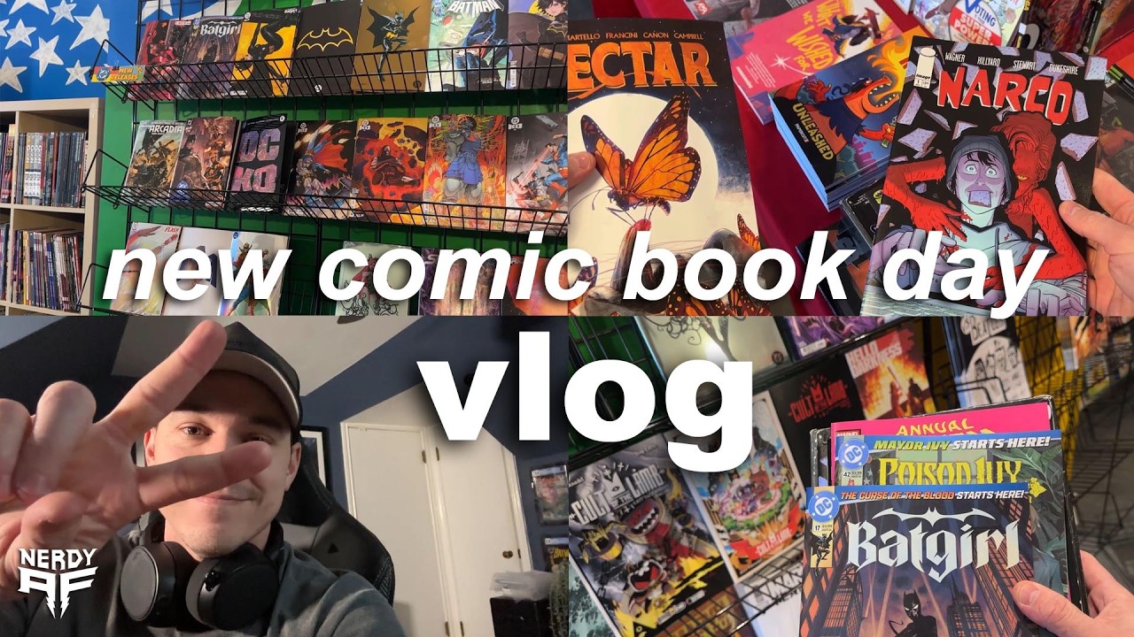 Видеоблог NCBD: Безумные комические приключения три недели подряд!
