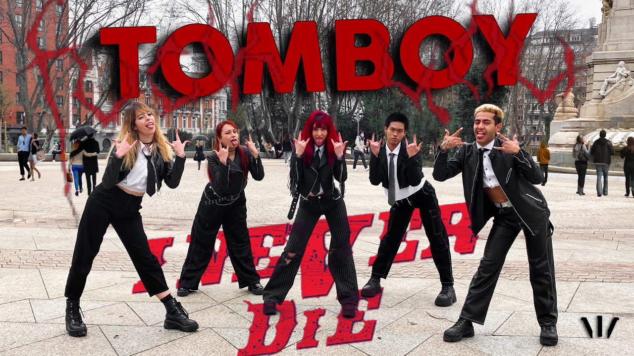 [KPOP IN PUBLIC MADRID - 24 HOURS CHALLENGE] (여자) 아이들 ((G) I-DLE)- 'TOMBOY' KPOP Dance Cover by NBF