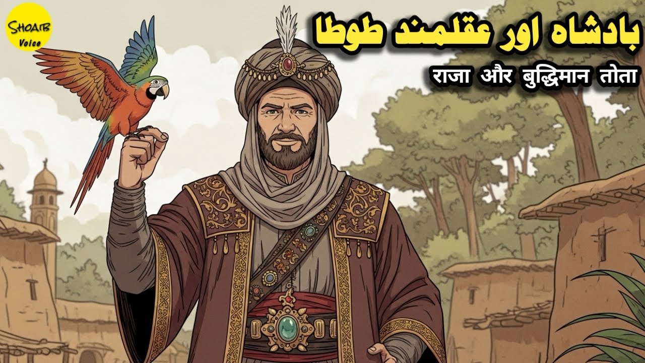 Badshah aur Aqalmand toota - राजा और बुद्धिमान तोता | Islamic moral story