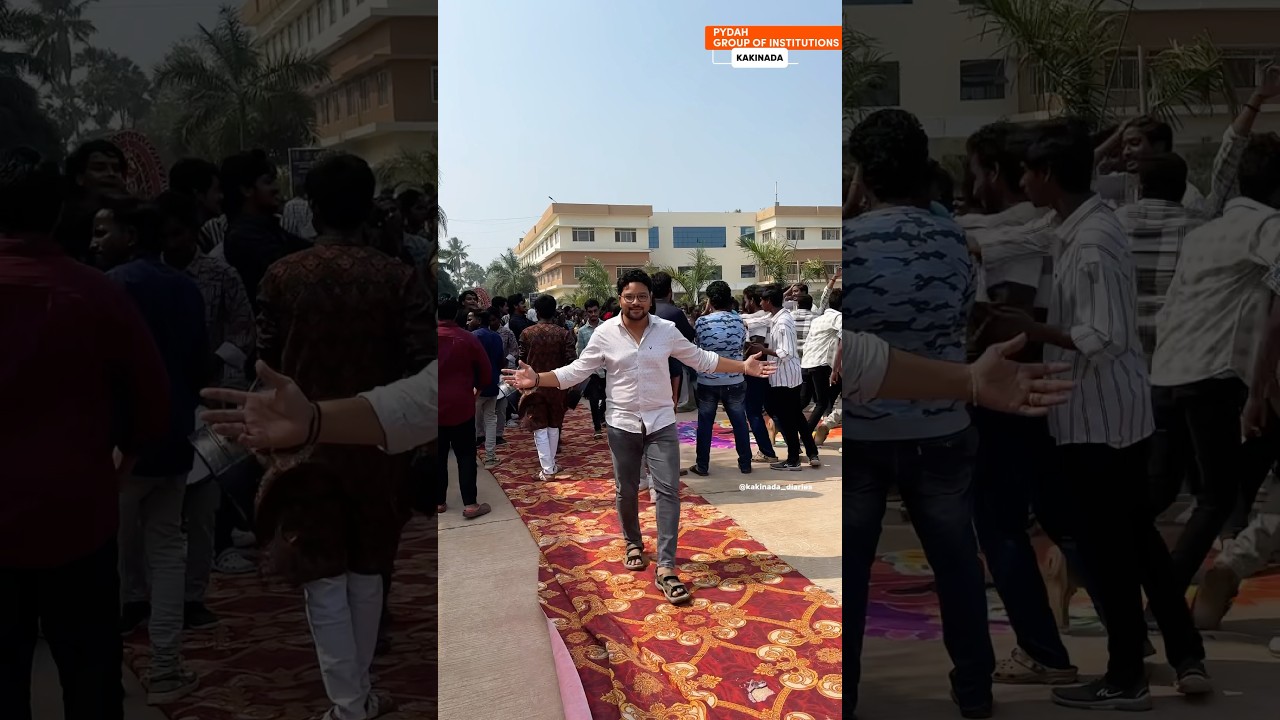 Pydah Sankranthi celebrations #college #engineering