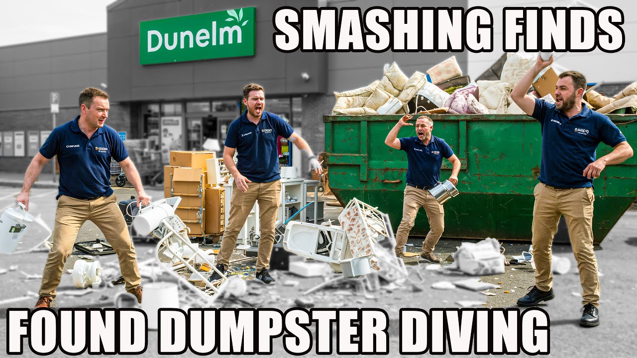 SMASHING FINDS FOUND DUMPSTER DIVING😲