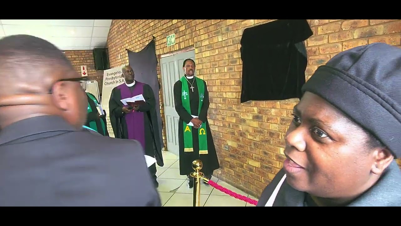 The Rt Rev GS Moyane official opening and inauguration of the Vosloorus Church ⛪️ 🙌 🙏