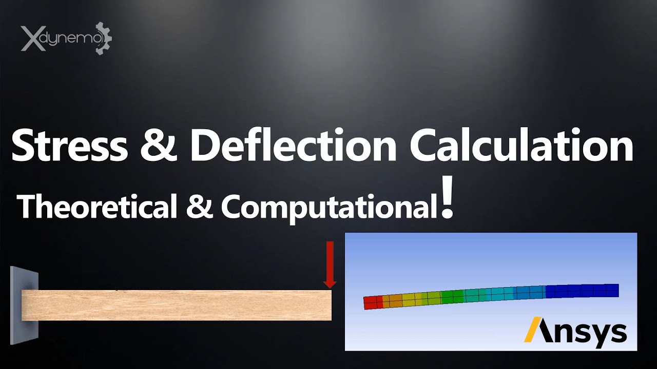 Analysis of Cantilever beam | Theoretical Vs Computational Method | ANSYS Simulation | Xdynemo