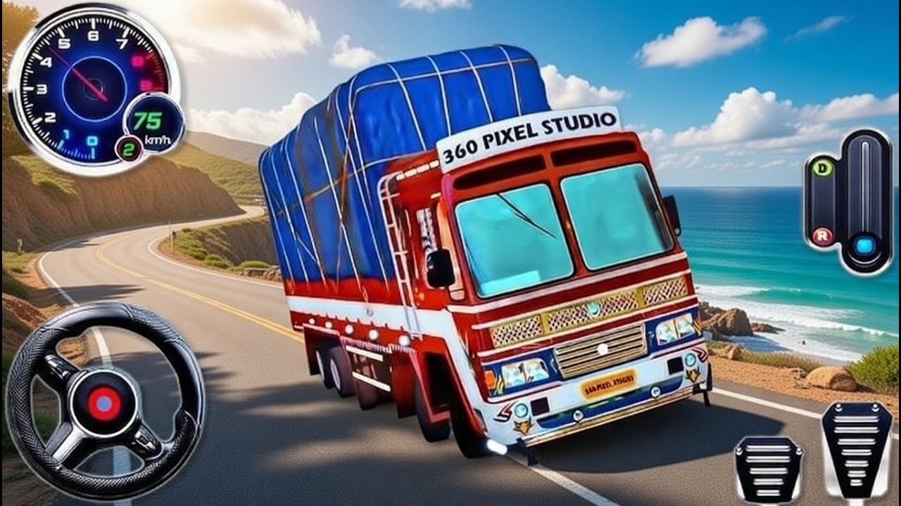 Indian Truck Driving Simulator 3D - Indian Truck Driver Cargo Duty - Android GamePlay #2