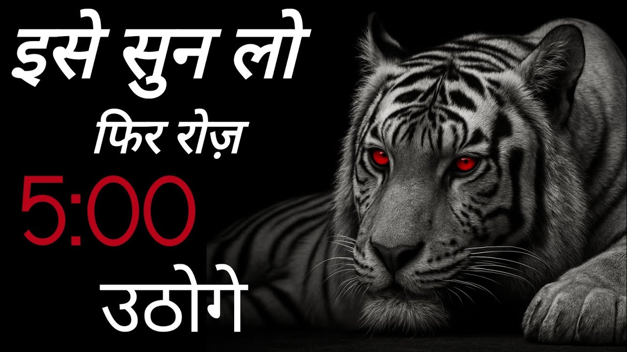 इसे सुन लो फिर 5 बजे उठोगे | watch this video | #motivationalvideo#lifelessons #lifestyle#viralvideo