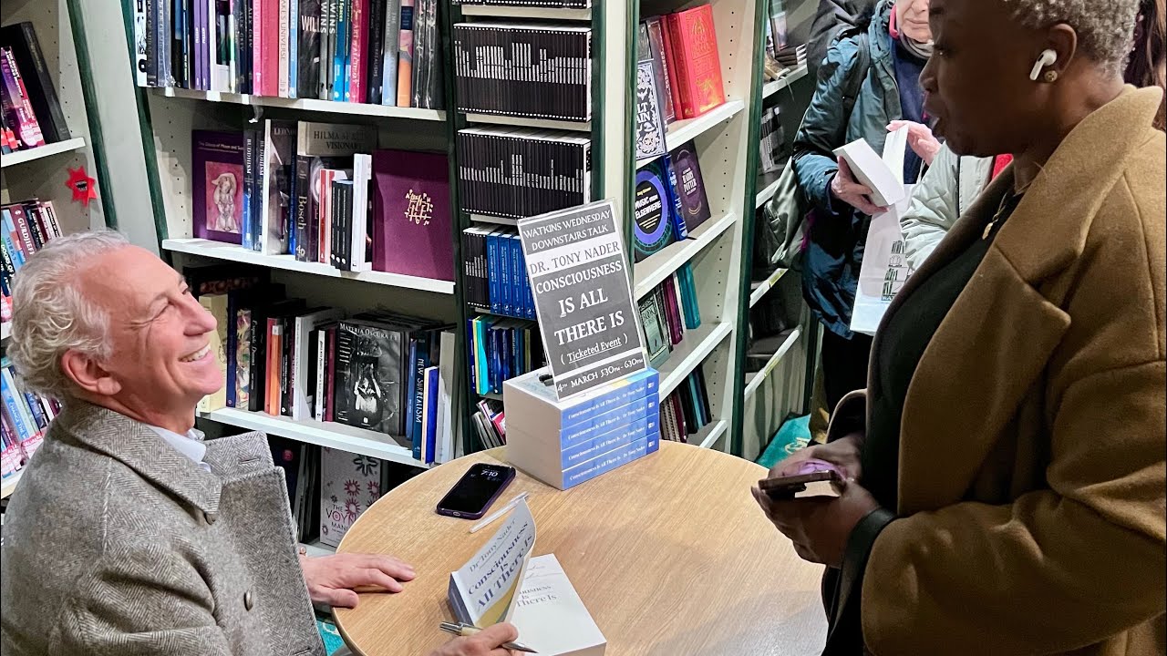 Watkins Bookstore London: Dr Tony Nader