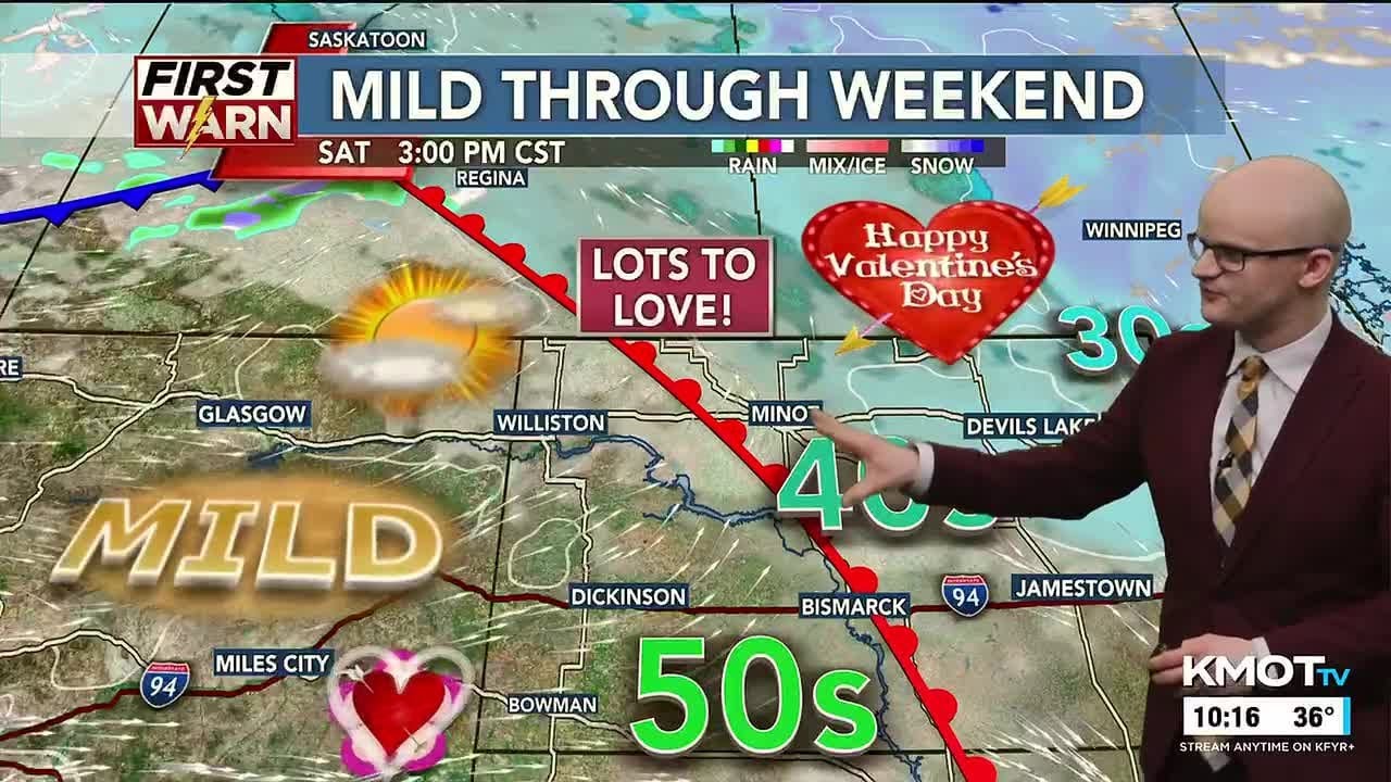 KMOT First News at Ten Weather 02/12/2026