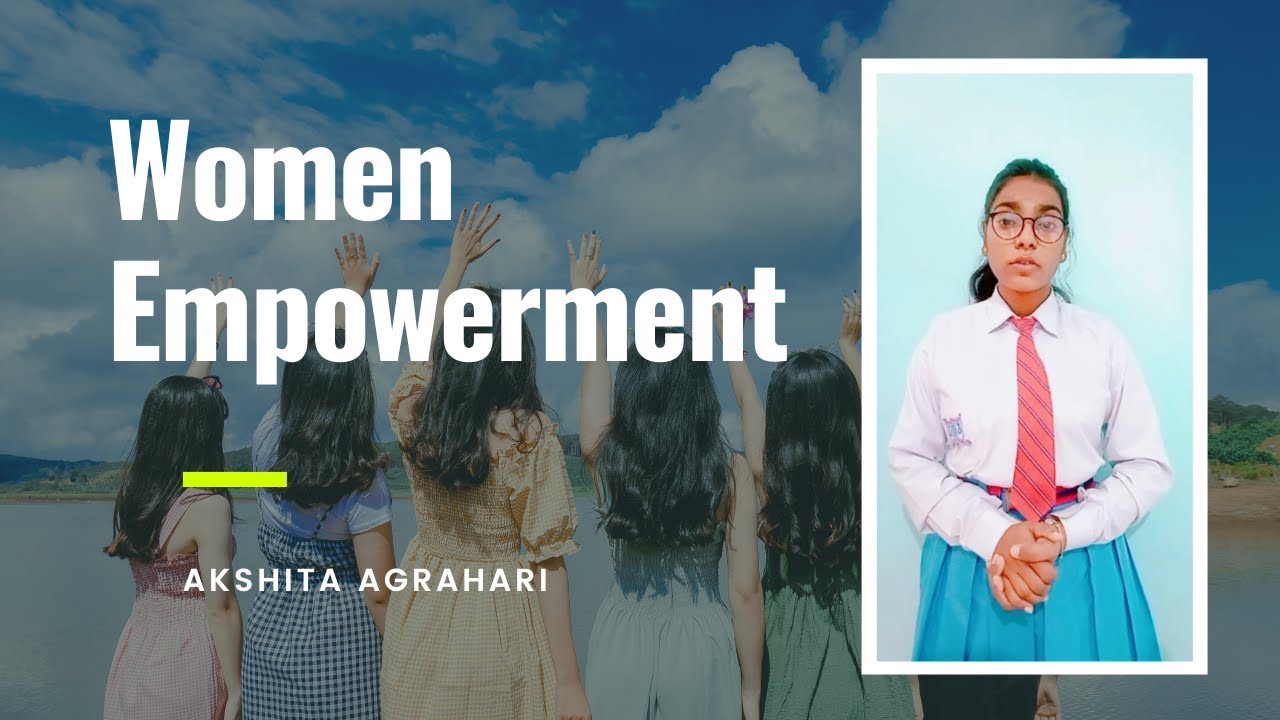 Speech on Women Empowerment by Akshita Agrahari |  St.Xavier's High School Fatehpur