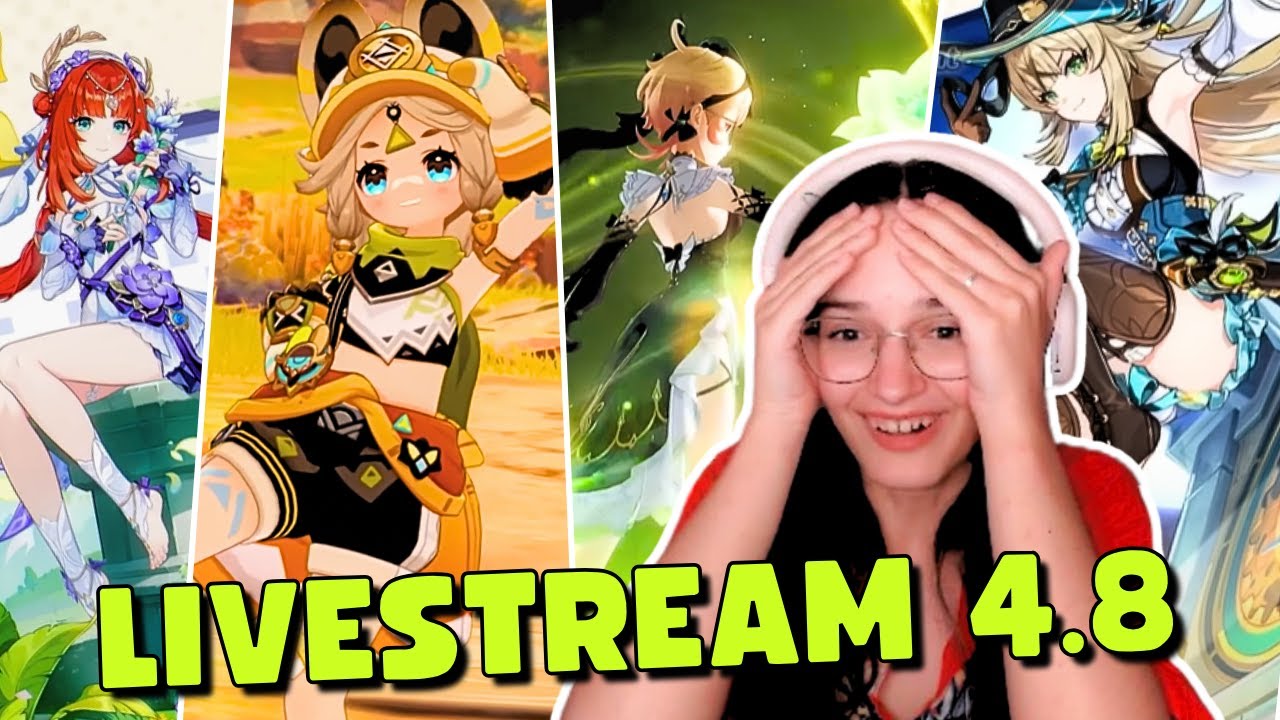 REACCIÓN AL LIVESTREAM DE LA 4.8 🌷 *NUEVOS* PERSONAJES DE *NATLAN* 🔥 | wondergea ✨
