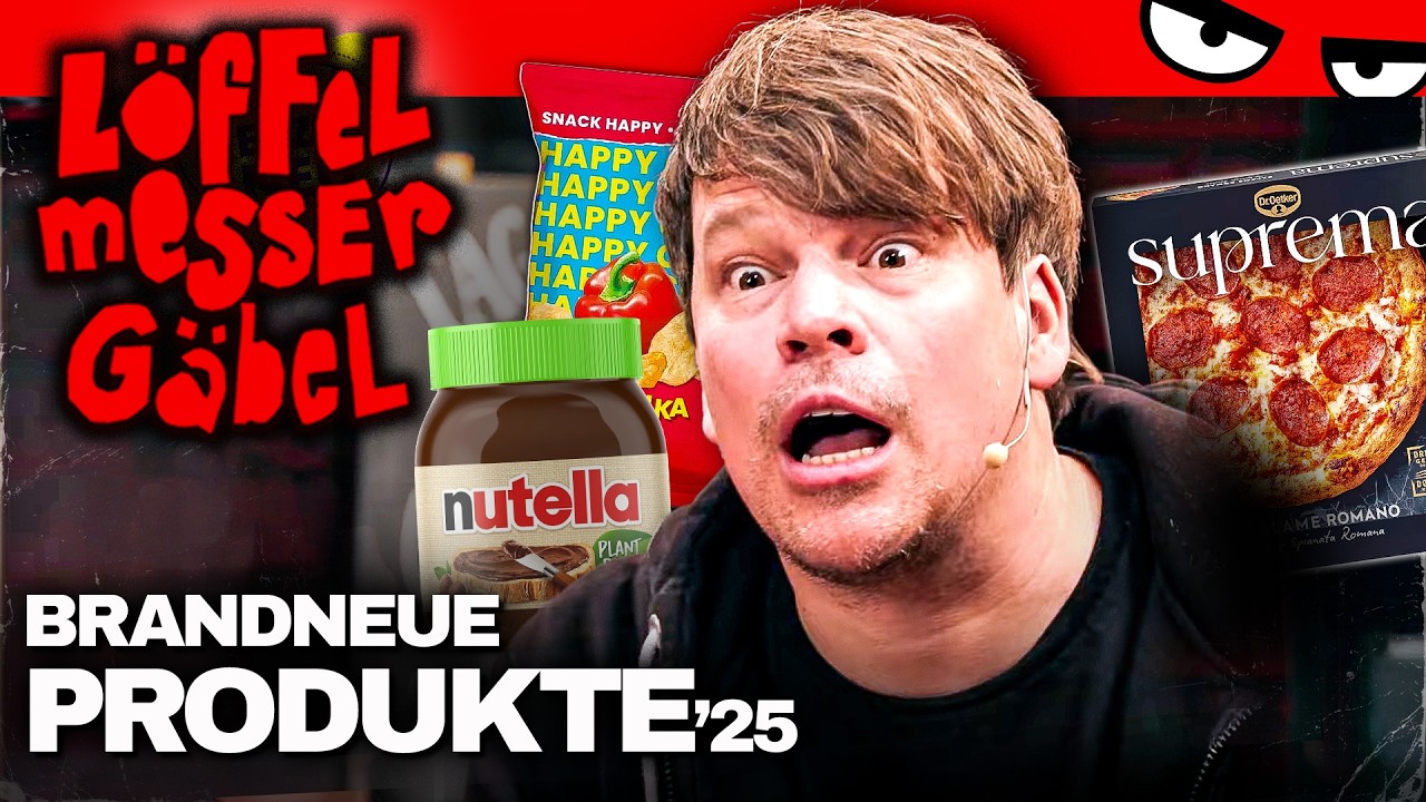 KNOSSI Chips, VEGANES Nutella uvm.! Neue Produkte im Test! | L&ouml;ffel Messer G&auml;bel