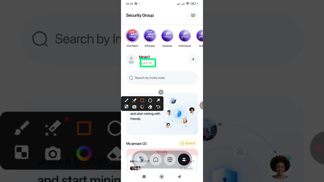 HOW TO CREATE YOUR SECURITY CIRCLE ON INTERLINK