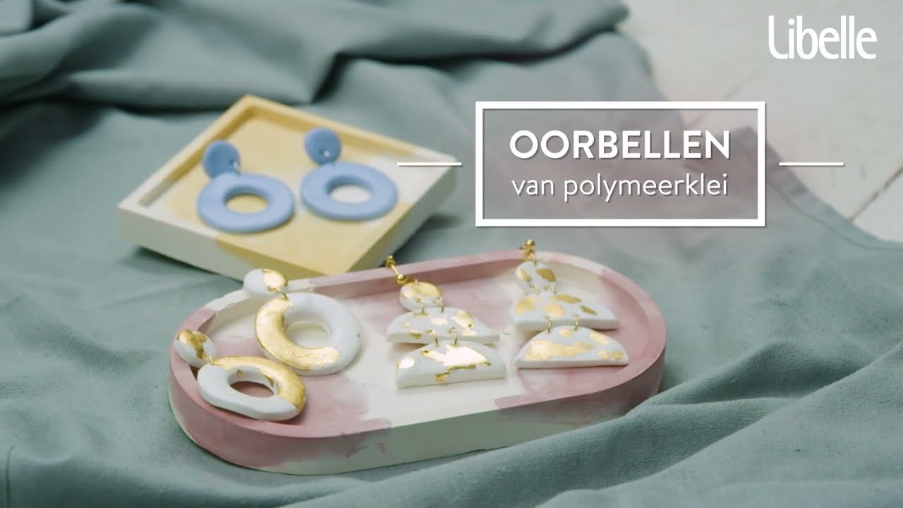 DIY: zelf oorbellen maken met polymeerklei