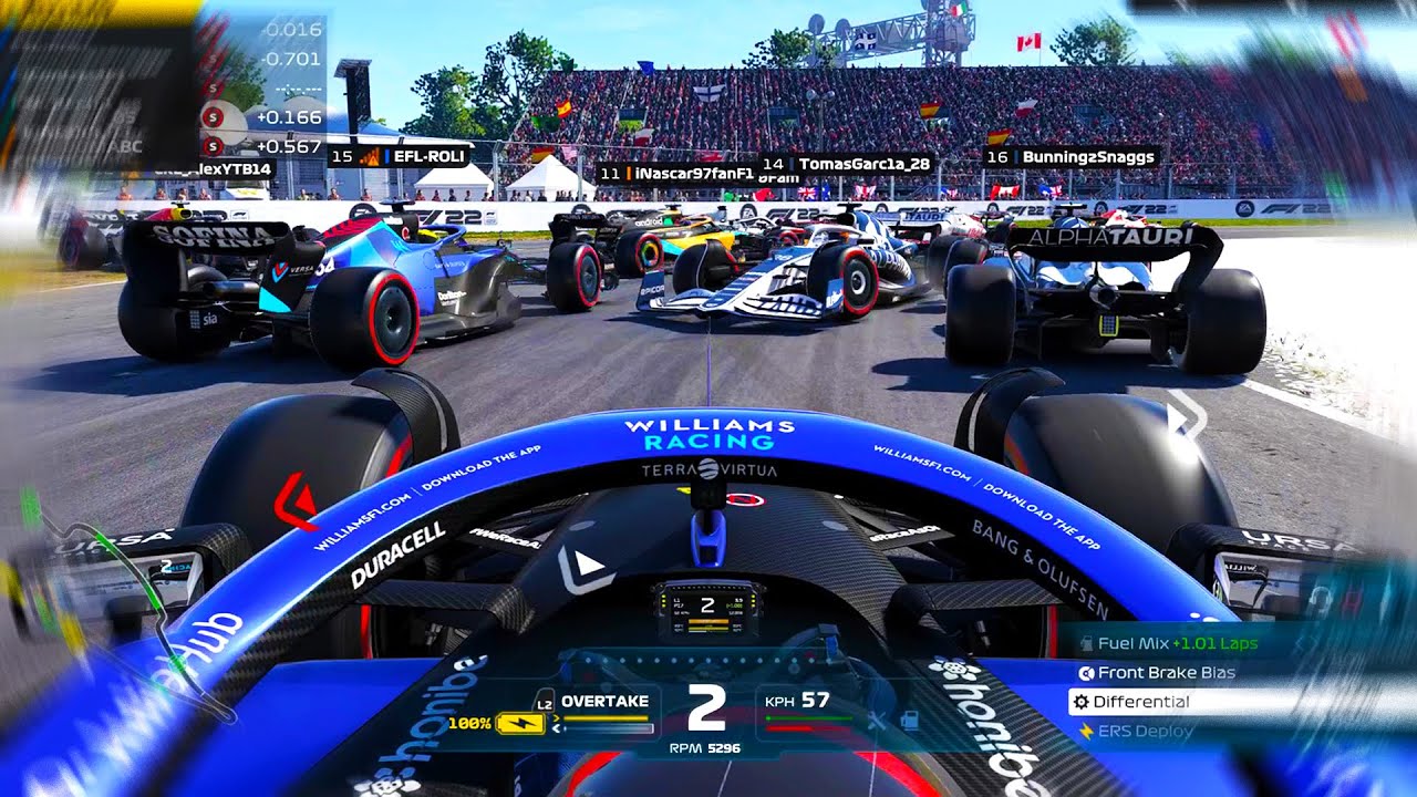 F1 22 Грязные водители устраивают настоящую бойню (Вы смеетесь, но проигрываете)