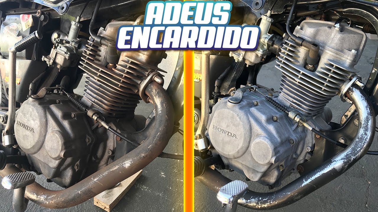 COMO TIRAR ENCARDIDO DO MOTOR DA MOTO MUITO FÁCIL ‹‹ Maycon Aragão ››