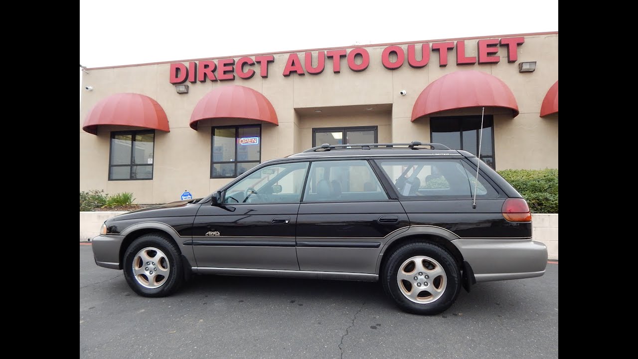 1997 Subaru Legacy Outback Limited wagon video overview and walk around. $2888