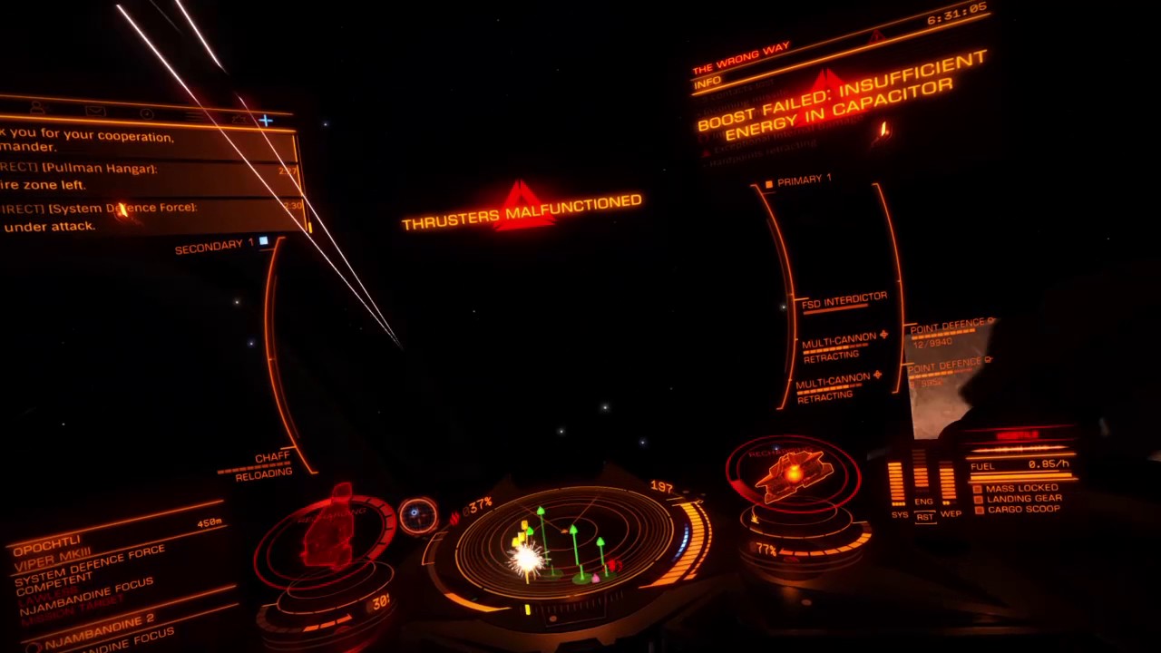 Elite Dangerous Nail Biting Combat Reboot