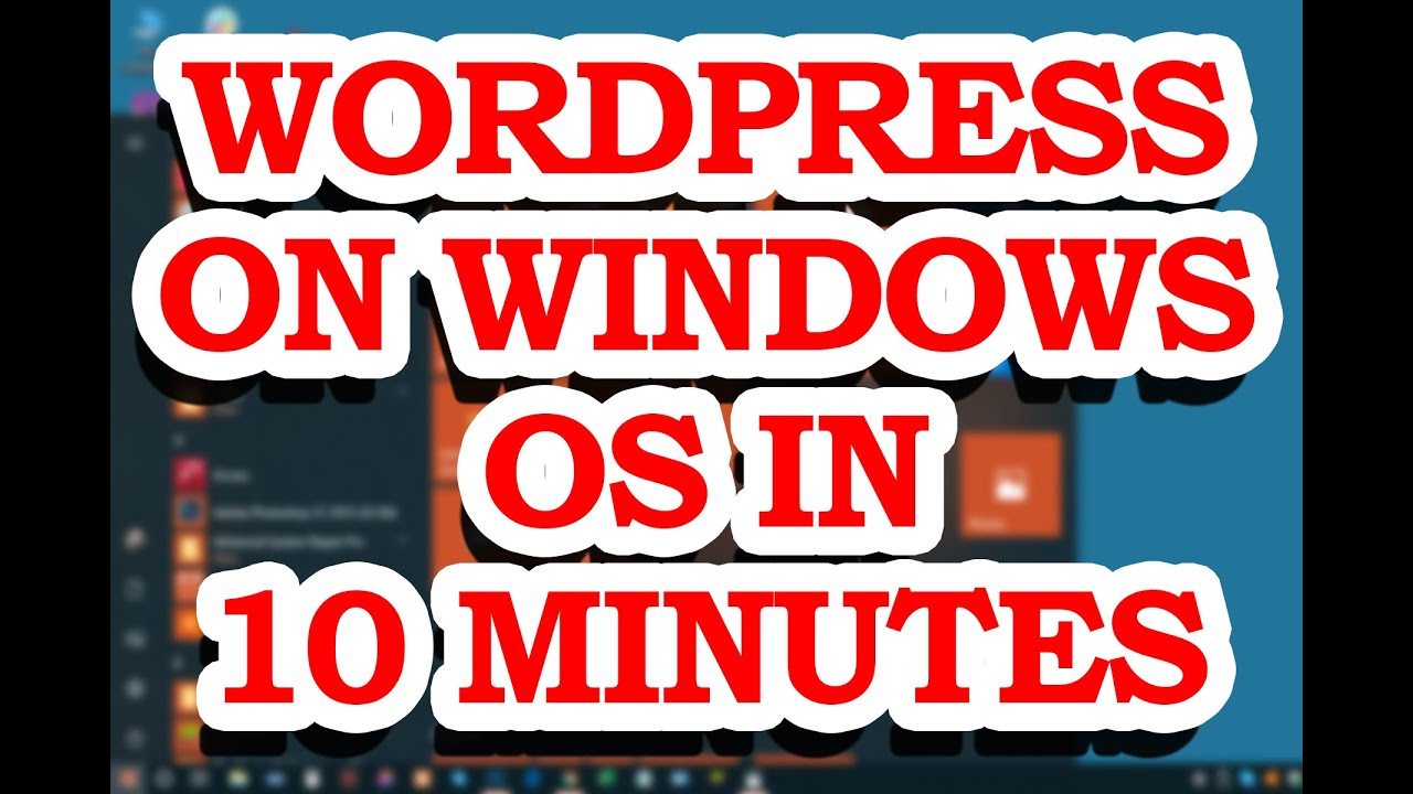 2019-20 Updated Setup Localhost Windows 10 USING Wampp