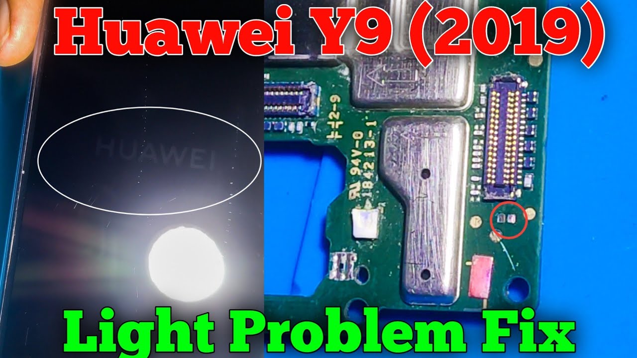 huawei y9 2019 lcd light solution || huawei y9 2019 light solution || Huawei light problem solution✅