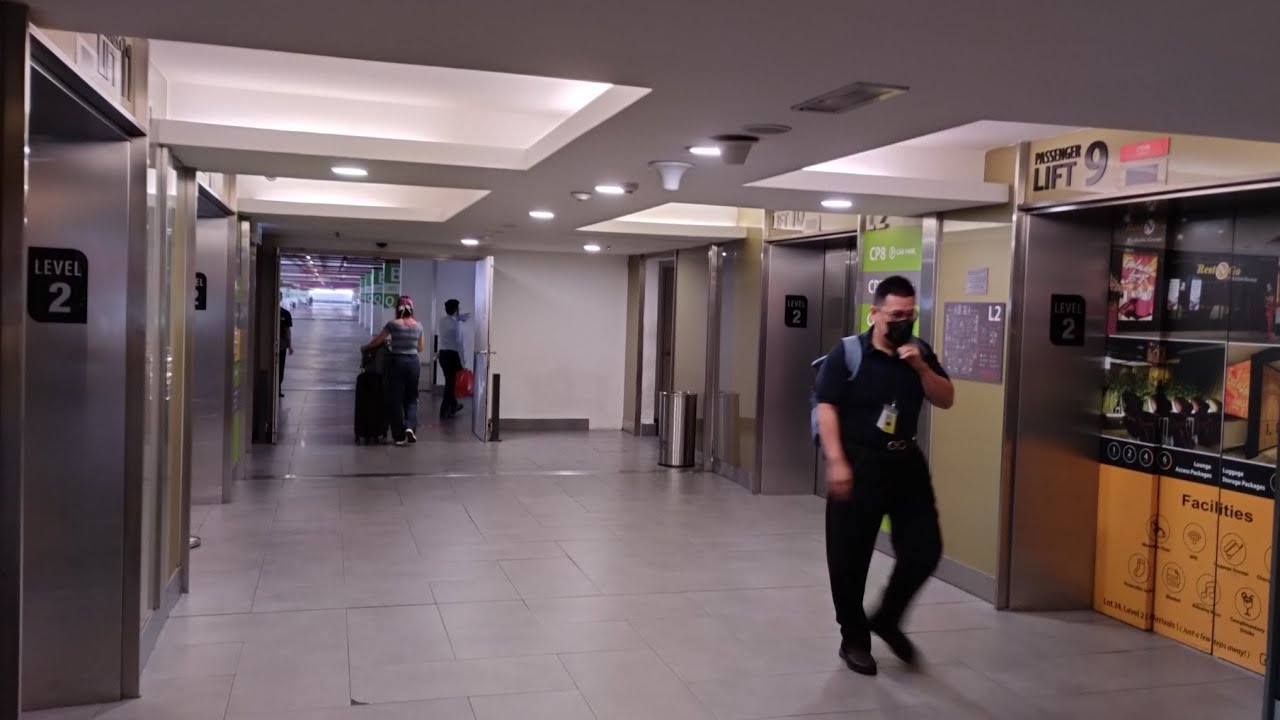 Kuala Lumpur International Airport T2 - Retake of 2014 Mashiba Oracle Elevator.