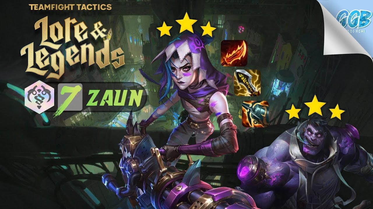 Jinx Reroll ปิ้วๆๆๆ : TFT set16 Lore & Legends