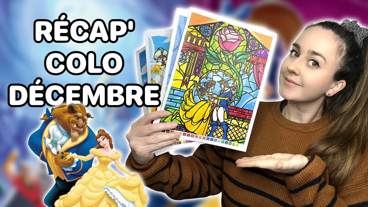 MON BILAN COLO de décembre 💕✨ Un total de 27 coloriages 😱