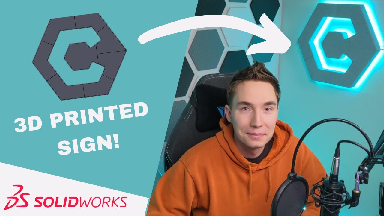 Designing A 3D Printed LED Sign!