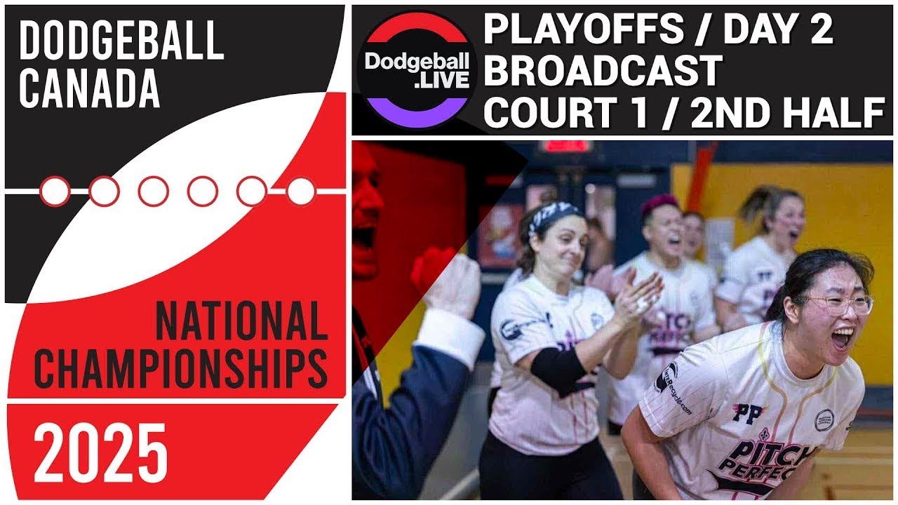 2025 Dodgeball Canada National Championships / All-Star + Playoffs (2nd Half)